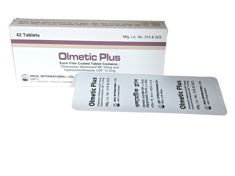 Picture of Olmetic Plus 20 Tablet